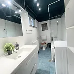 Blue - Half Ground Level With Windows - Demisol *